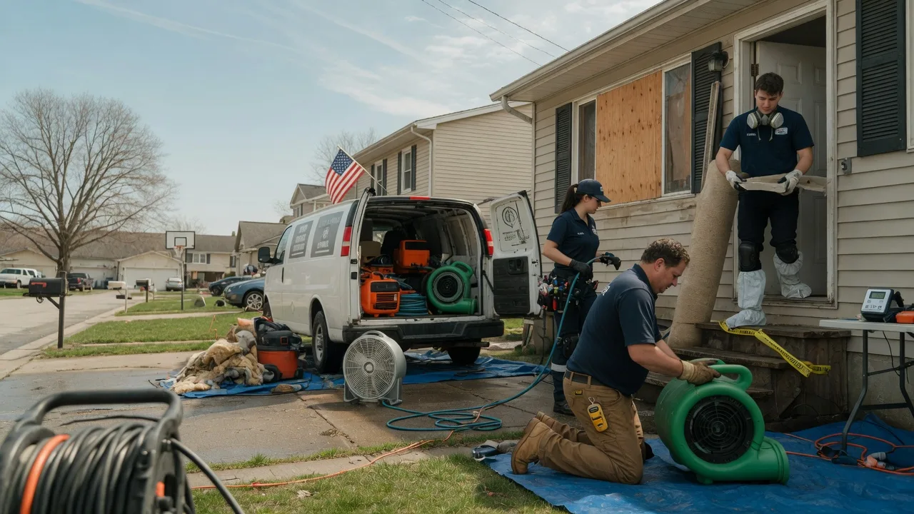 Water Damage Restoration in Kirby, OH near me